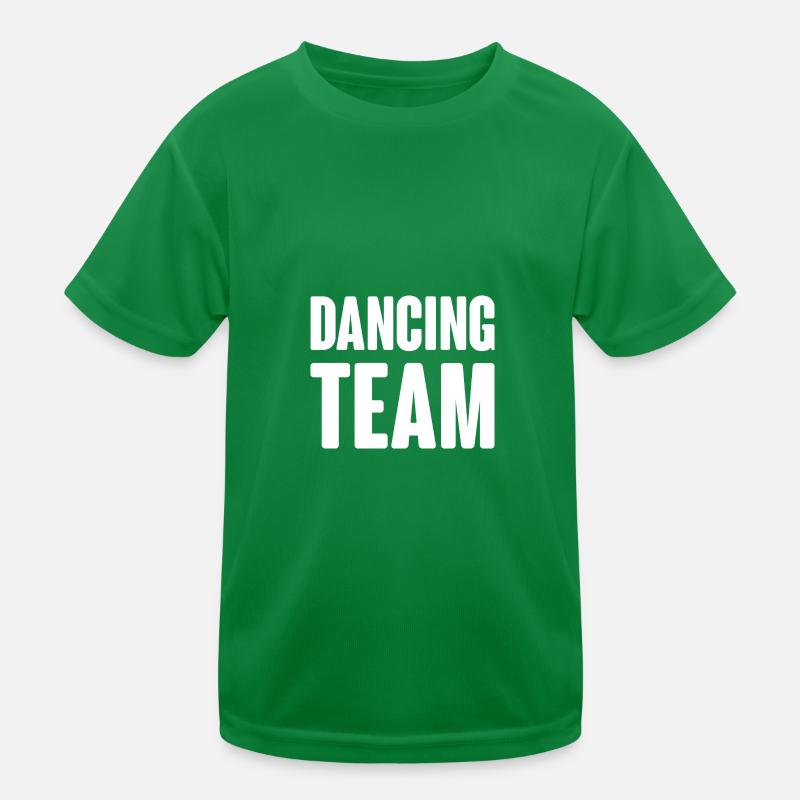 Dancing Team Kids Functional T-Shirt