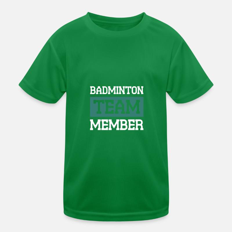 Équipe de badminton T-shirt sport Enfant