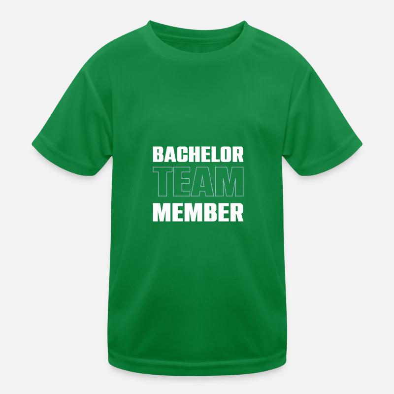 Bachelor Team Kids Functional T-Shirt