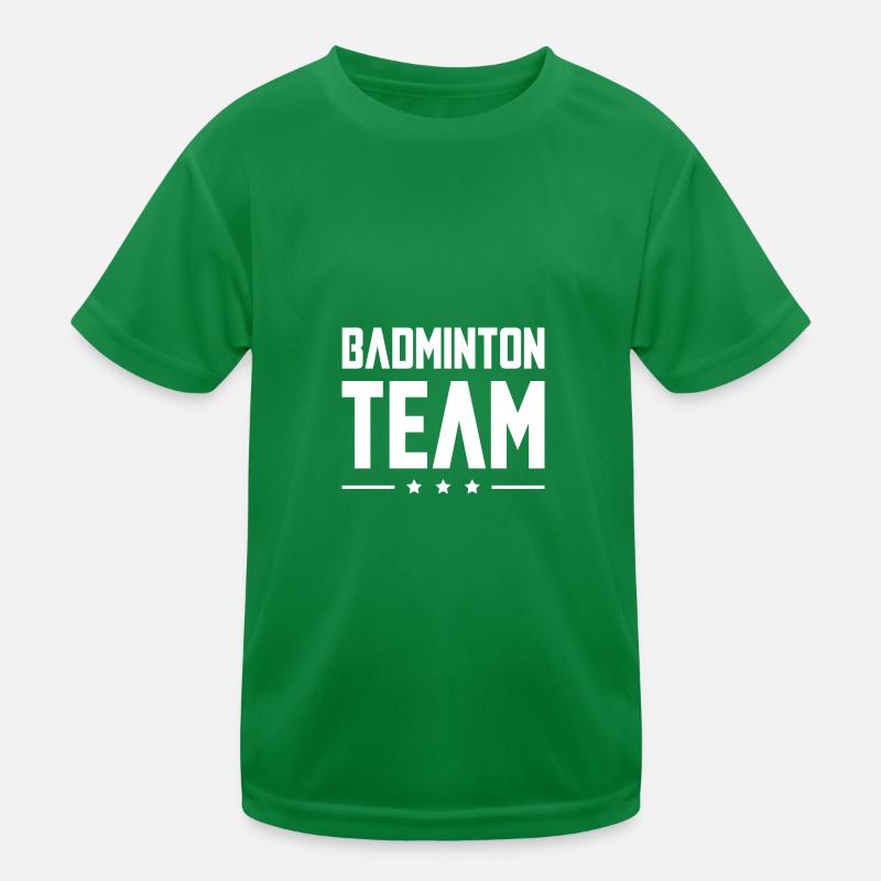 Équipe de badminton T-shirt sport Enfant