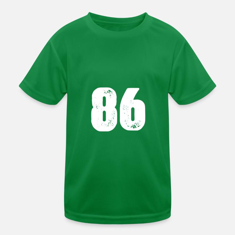 86 Number jersey Kids Functional T-Shirt