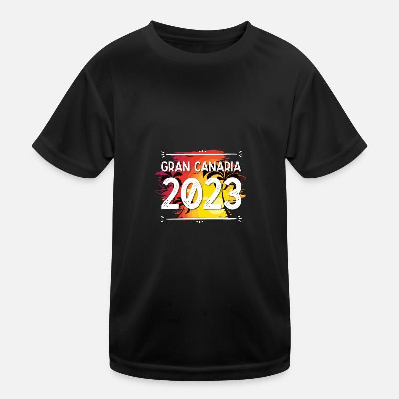 Gran Canaria 2023 Kids Functional T-Shirt
