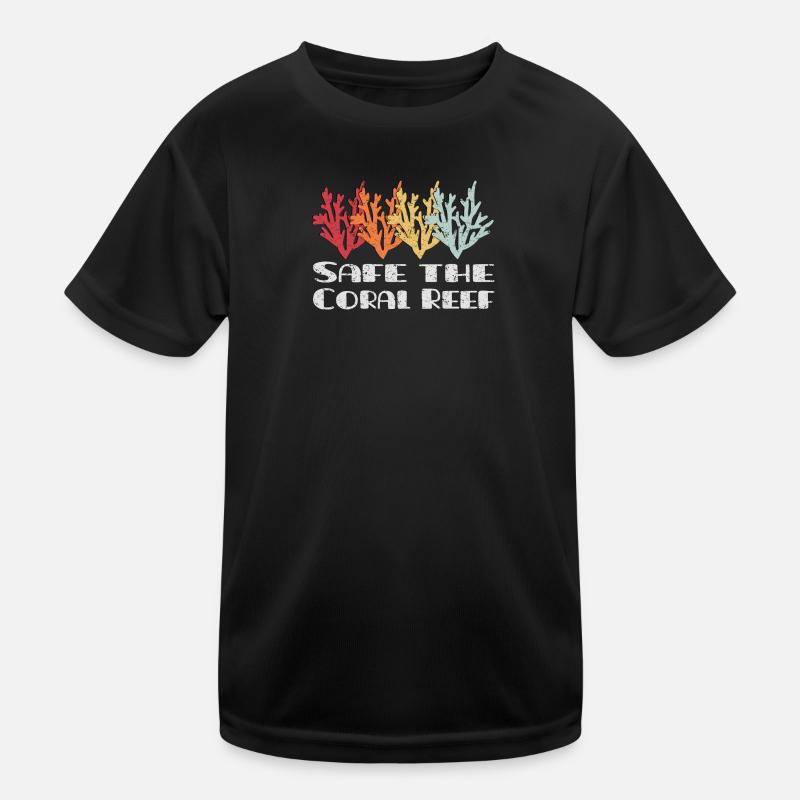 Sécuriser le récif corallien T-shirt sport Enfant
