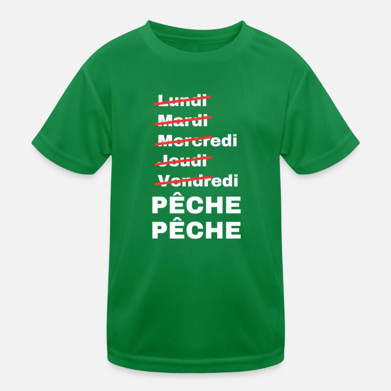 week-end pêche T-shirt sport Enfant