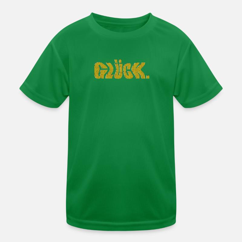 glück Kinder Funktions-T-Shirt
