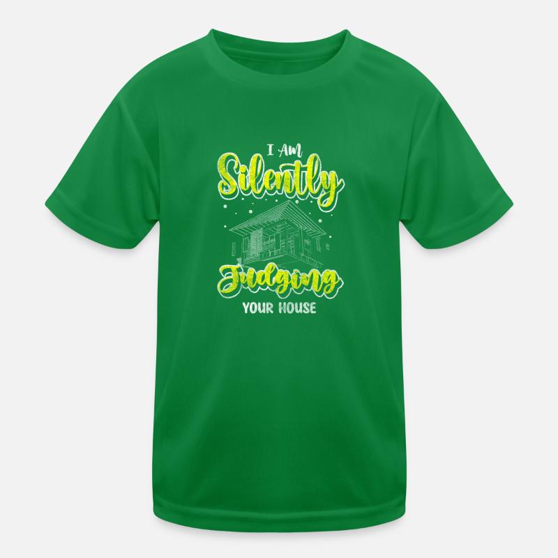 Ingénieur, Bâtiment, Maisons, Bureau d’Architecte T-shirt sport Enfant
