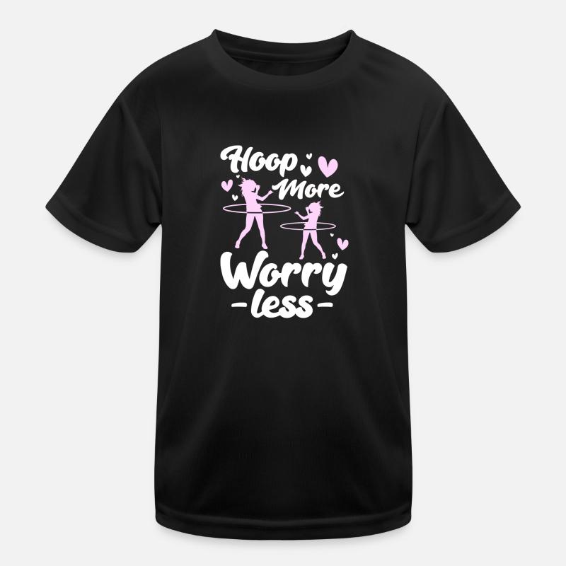 Hulahoop Hoop Workout Fit T-shirt sport Enfant