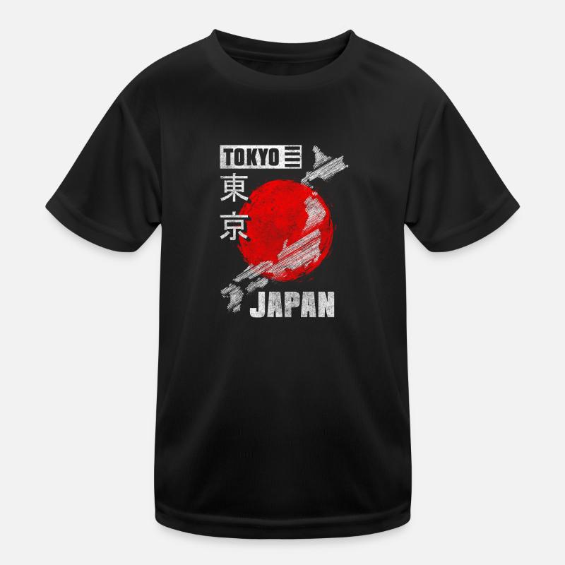 Japan Samurai Historisch Kinder Funktions-T-Shirt