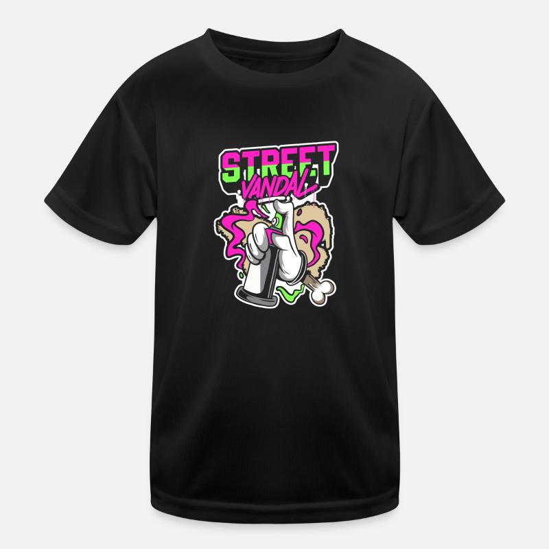 Pulvérisateur de graffitis Rapper Streetmind T-shirt sport Enfant