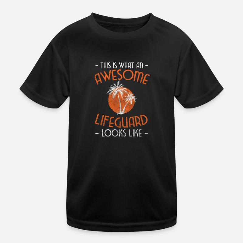 Nageur Métier Eau T-shirt sport Enfant
