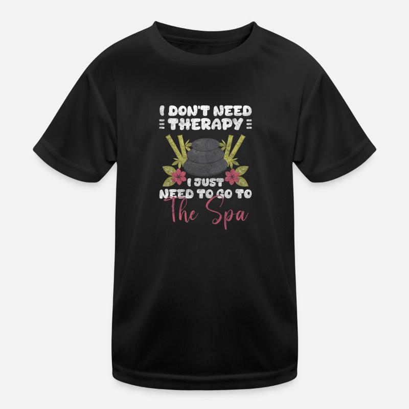 Wellness Relax People Switch Off Kids Functional T-Shirt