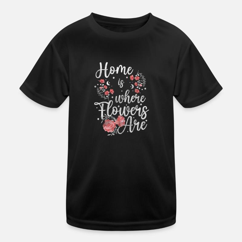 Mariage de fleurs colorées T-shirt sport Enfant