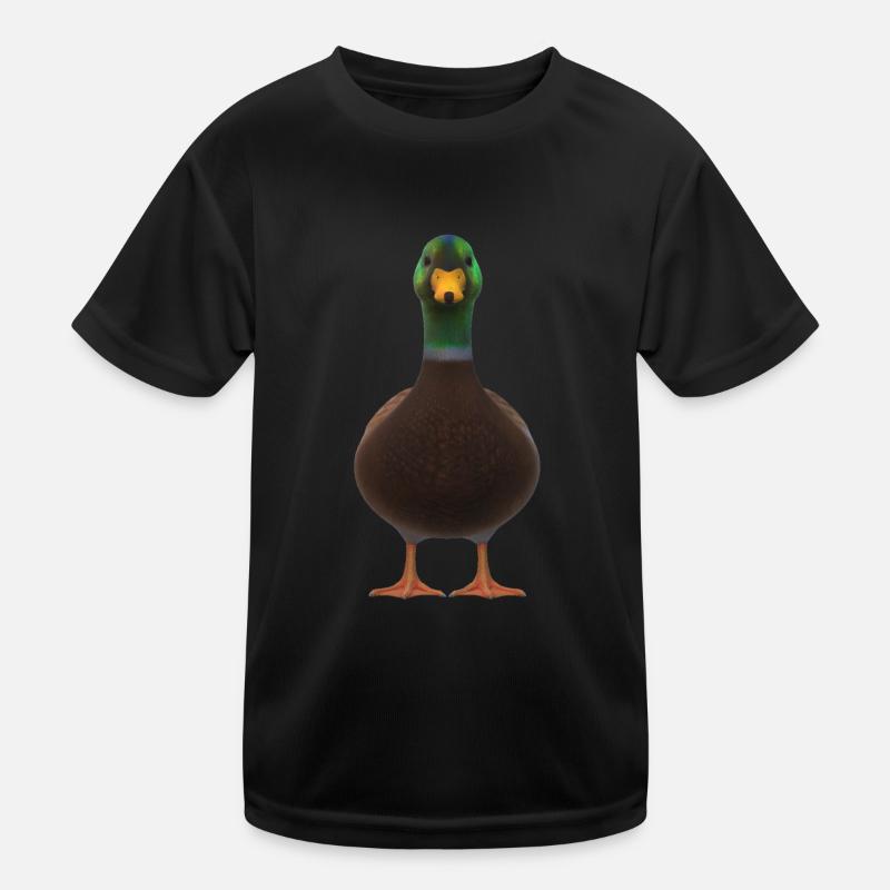 Vue de face du canard T-shirt sport Enfant