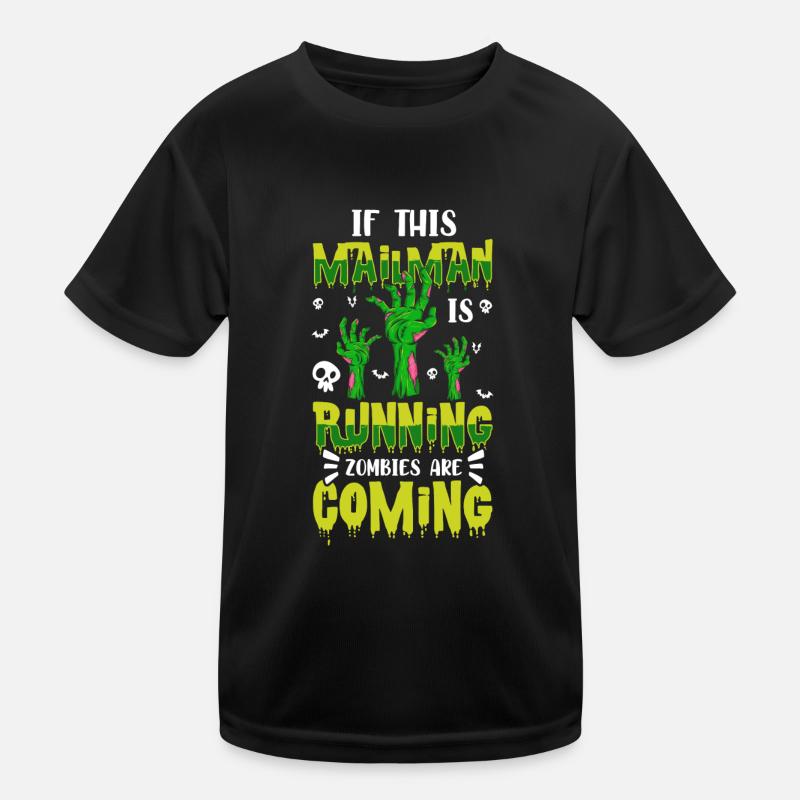 Postman Profession Mail Mailbox Kids Functional T-Shirt