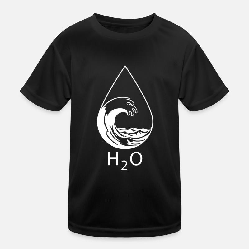 Surfing Surfboard Surfer Geschenkidee Kinder Funktions-T-Shirt