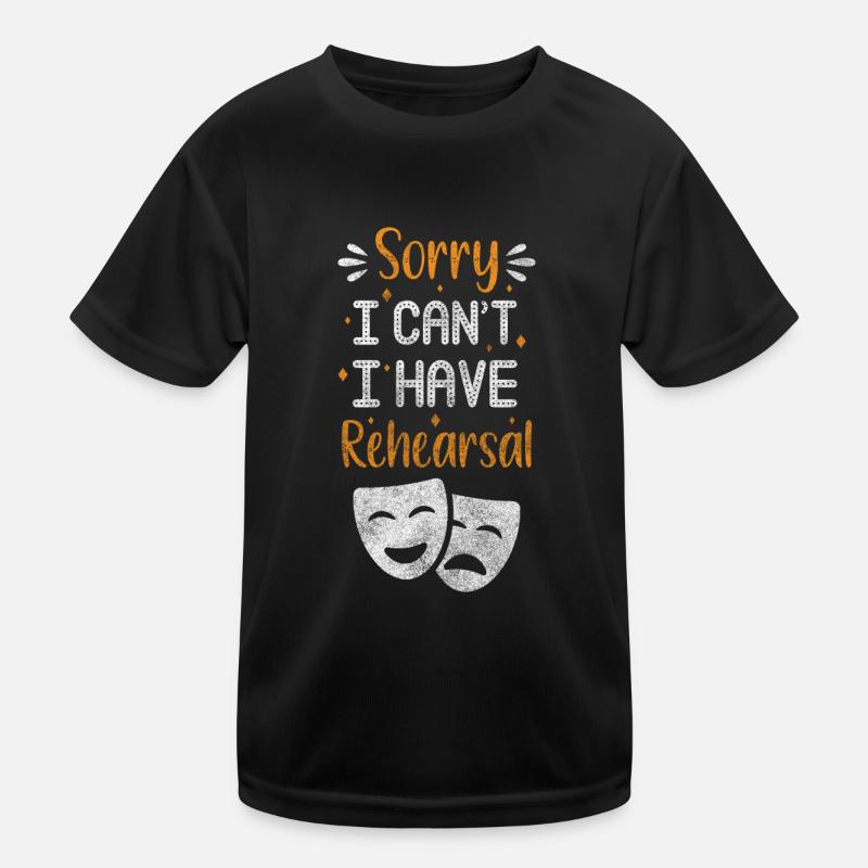 Schauspieler Drama Kulisse Kinder Funktions-T-Shirt