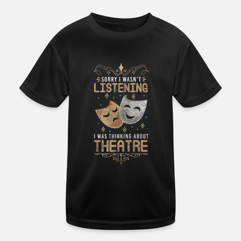 Actor Stage Design Art Broadway Kids Functional T-Shirt
