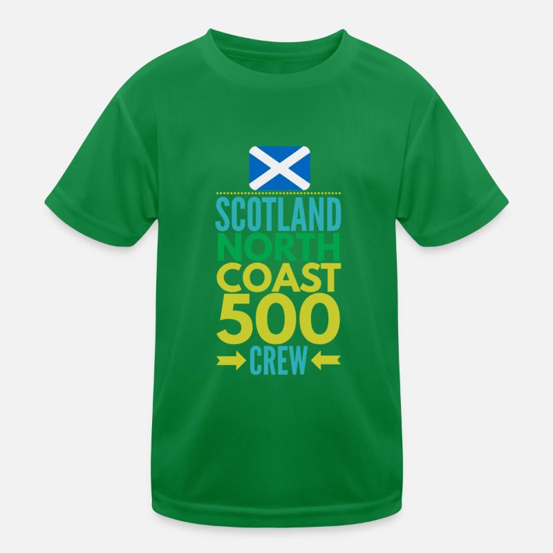 north coast 500 crew Kids Functional T-Shirt