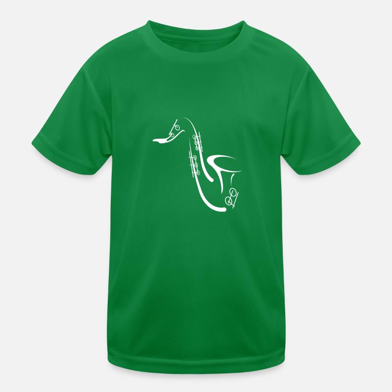 Dessin de saxophone T-shirt sport Enfant