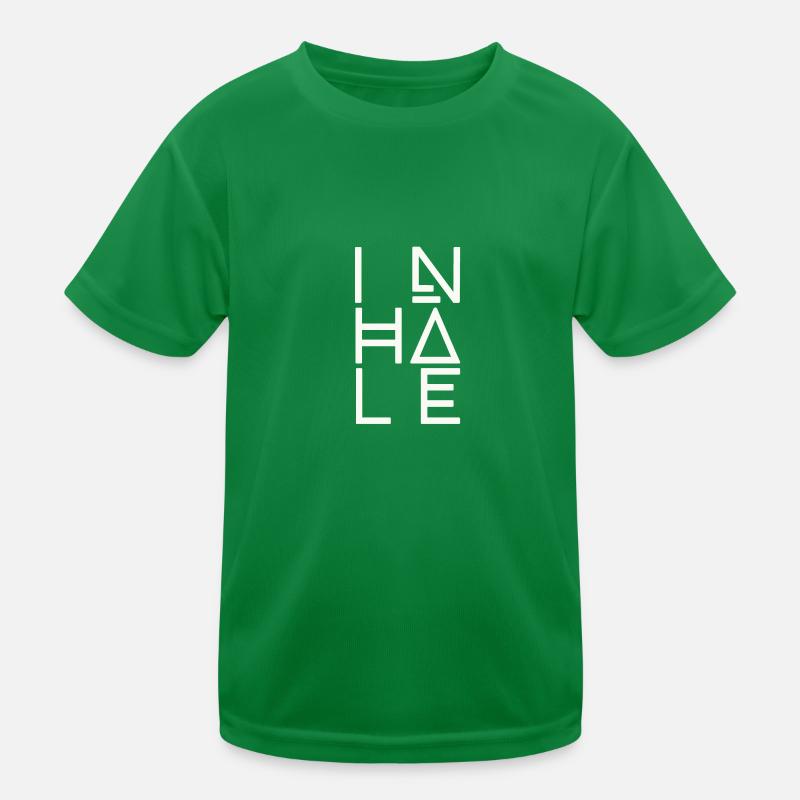 Respiration, inhalation T-shirt sport Enfant