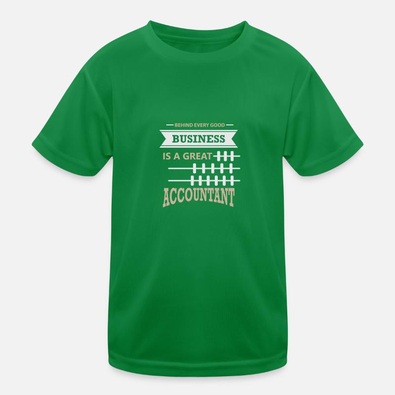 Buchführer Buchhalter Finanzamt Revisor Controller Kinder Funktions-T-Shirt