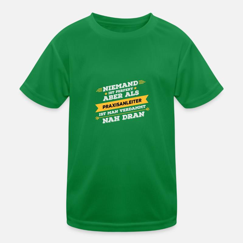 Praxisanleiter Beruf Geschenk Kinder Funktions-T-Shirt