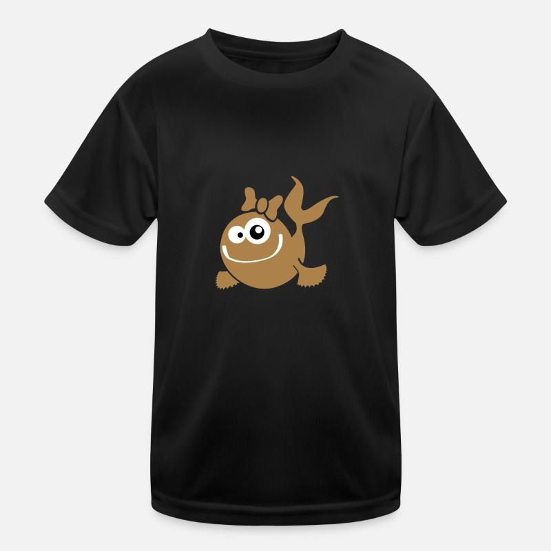 fish_girl Kids Functional T-Shirt