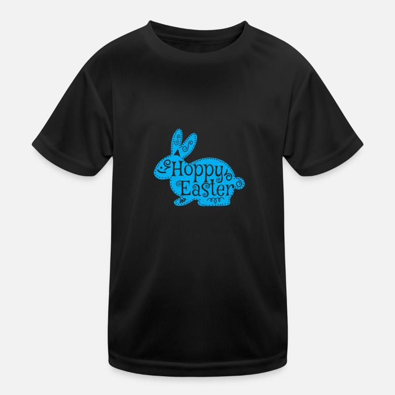 Hoppy Easter Happy Easter Kids Functional T-Shirt
