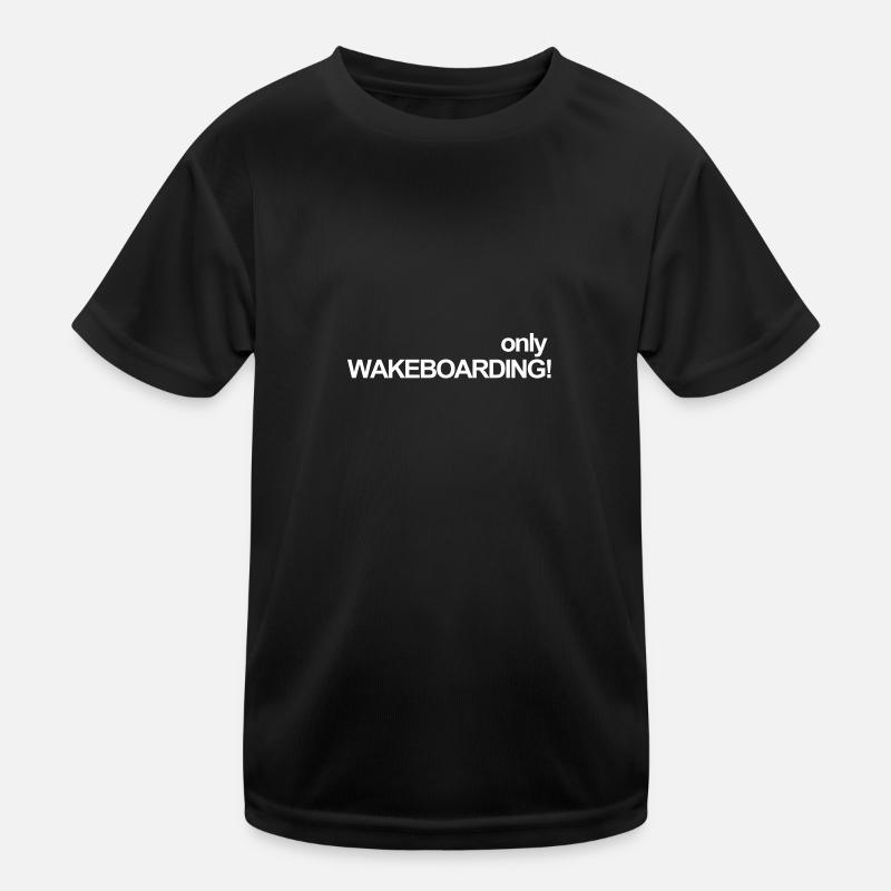WAKEBOARD, WAKE, WATER, CABLE, Raley, WATER, Kids Functional T-Shirt