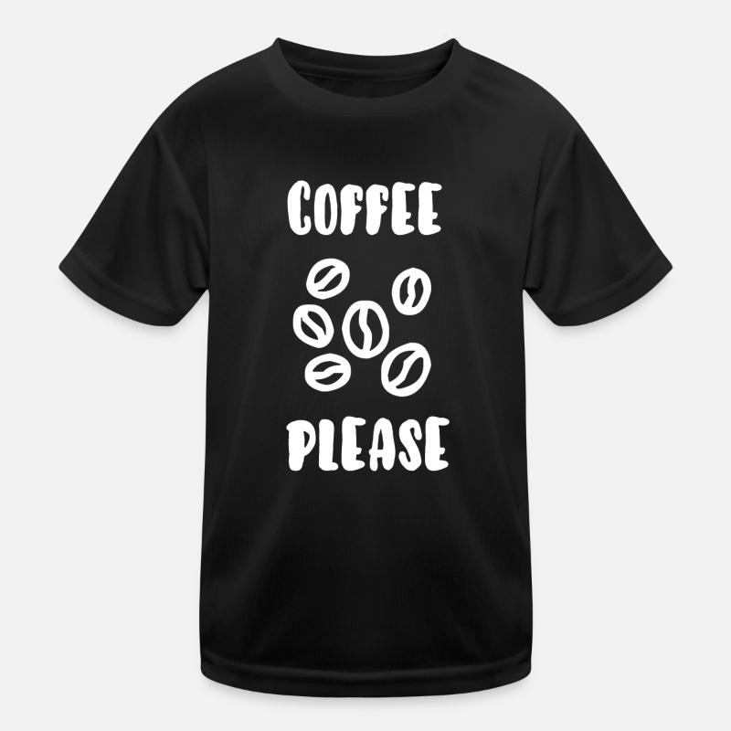 Coffee please Kids Functional T-Shirt