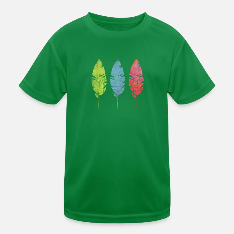 Three tender feathers Kids Functional T-Shirt
