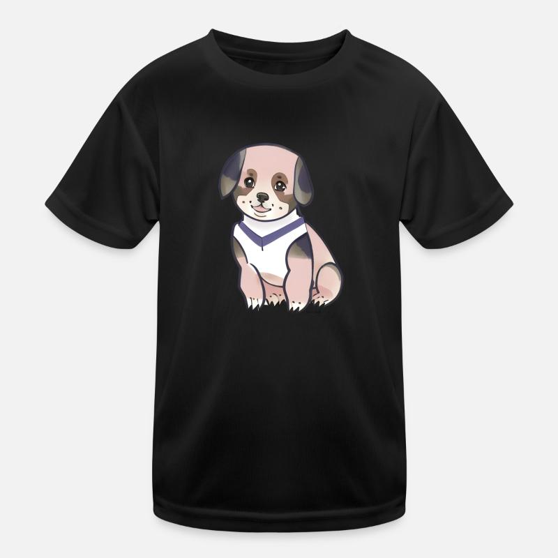 chien mignon T-shirt sport Enfant