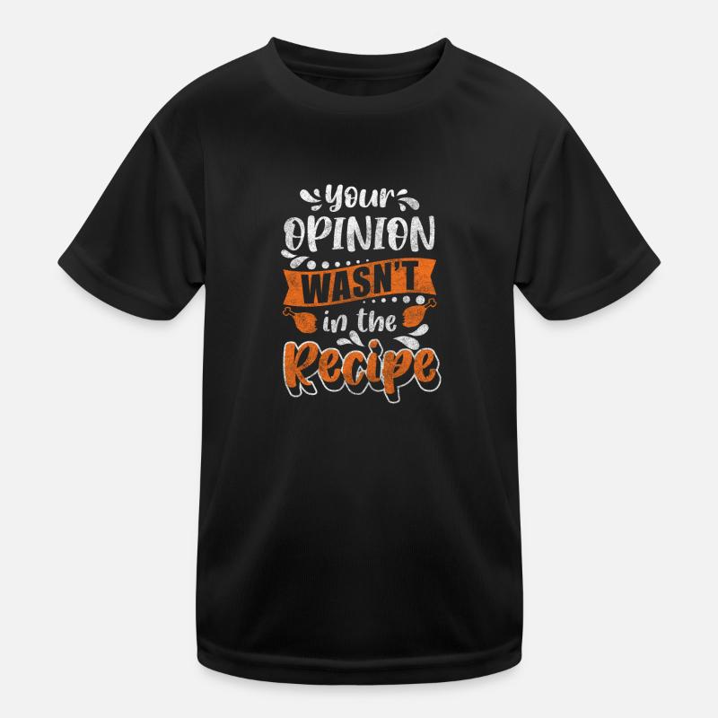 Cook Chef Kids Functional T-Shirt