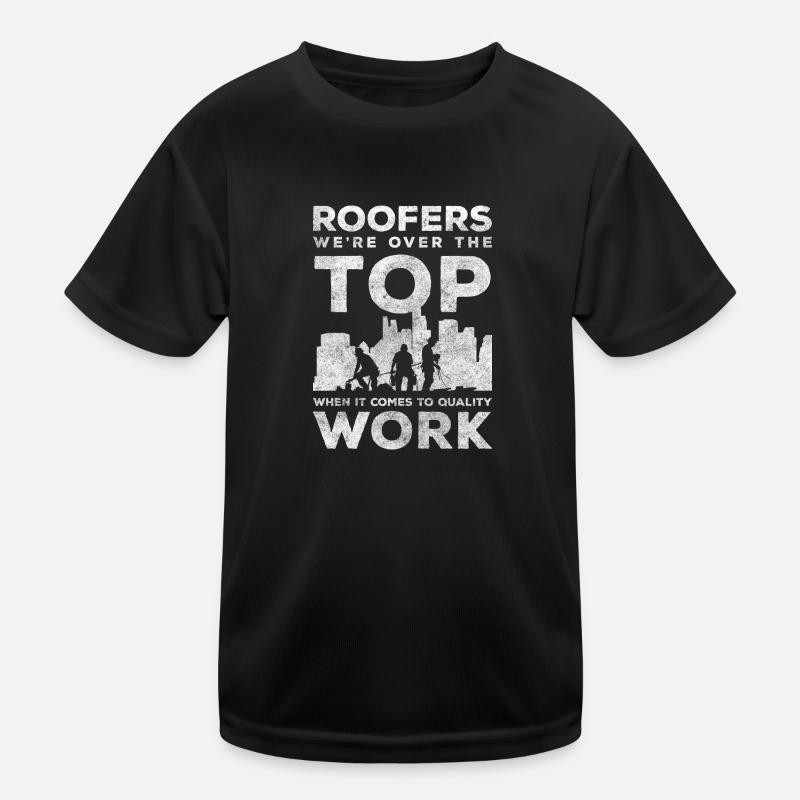 Guilde des maîtres couvreurs couvreurs T-shirt sport Enfant