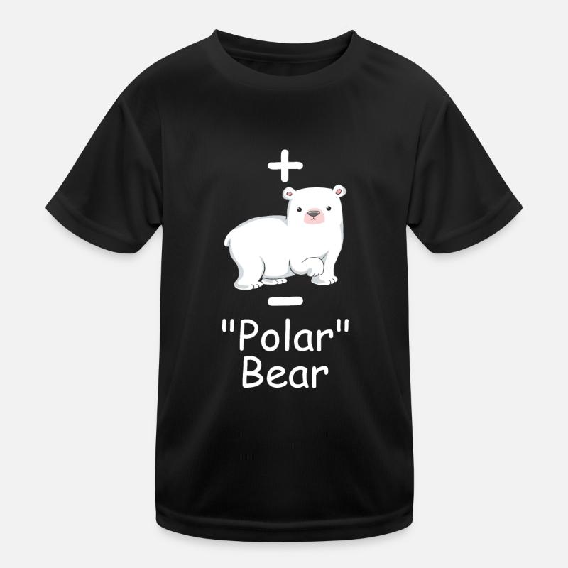 Science Humor Shirt "Polar" Bear Science Kids Functional T-Shirt
