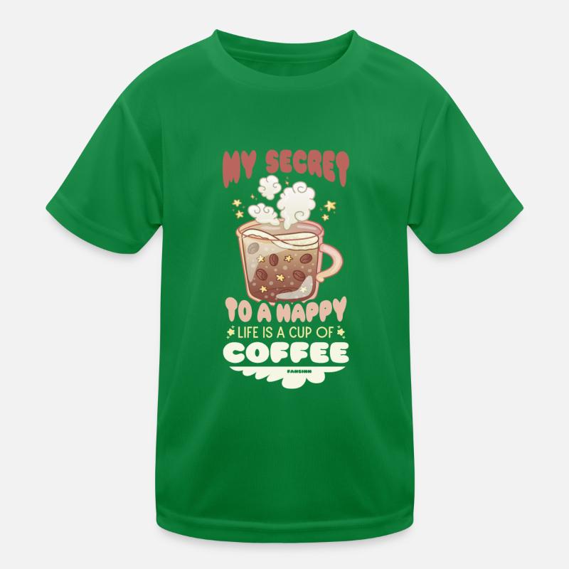 Café T-shirt sport Enfant