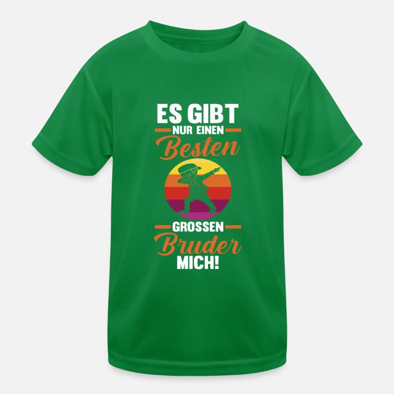 Dabbing Bester Bruder Kinder Funktions-T-Shirt