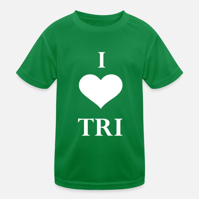 Triathlon Natation Vélo Course Marathon T-shirt sport Enfant