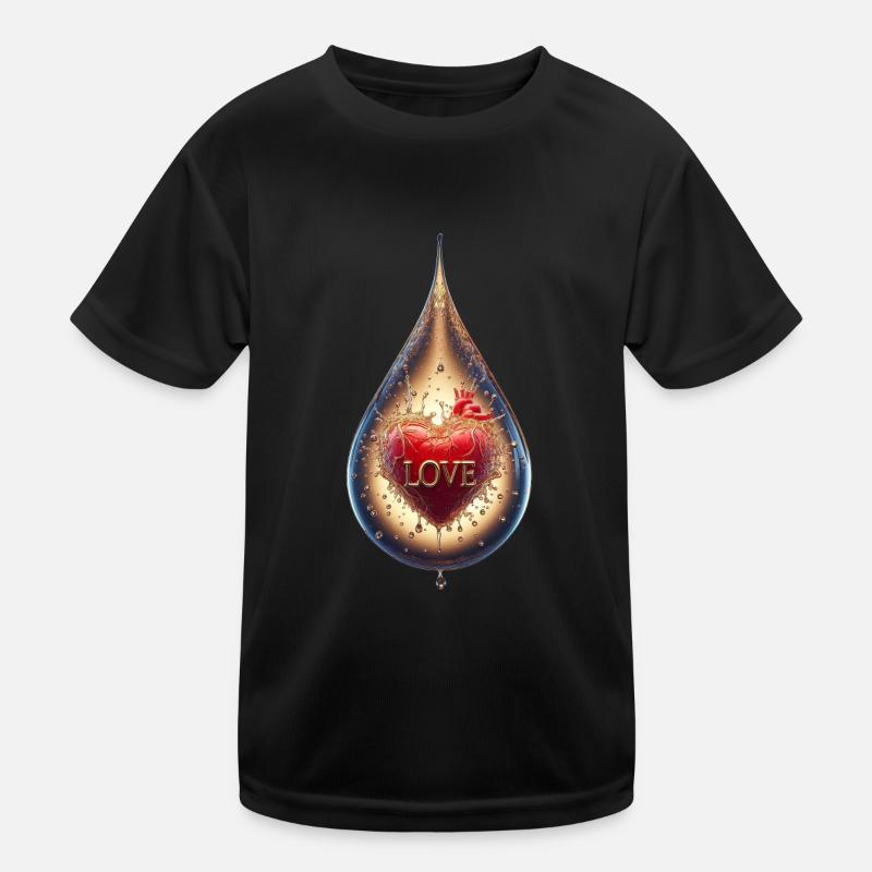 Love in a Drop Kids Functional T-Shirt