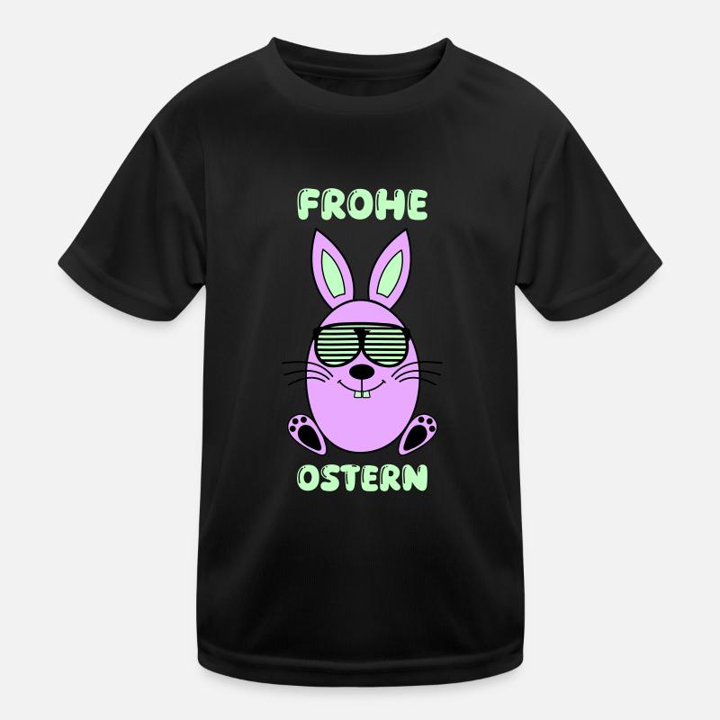 Happy Easter Bunny Kids Functional T-Shirt