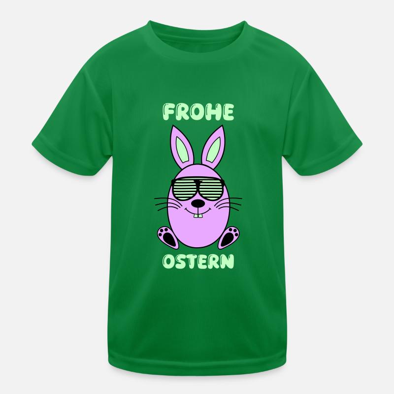 Joyeux lapin de Pâques T-shirt sport Enfant