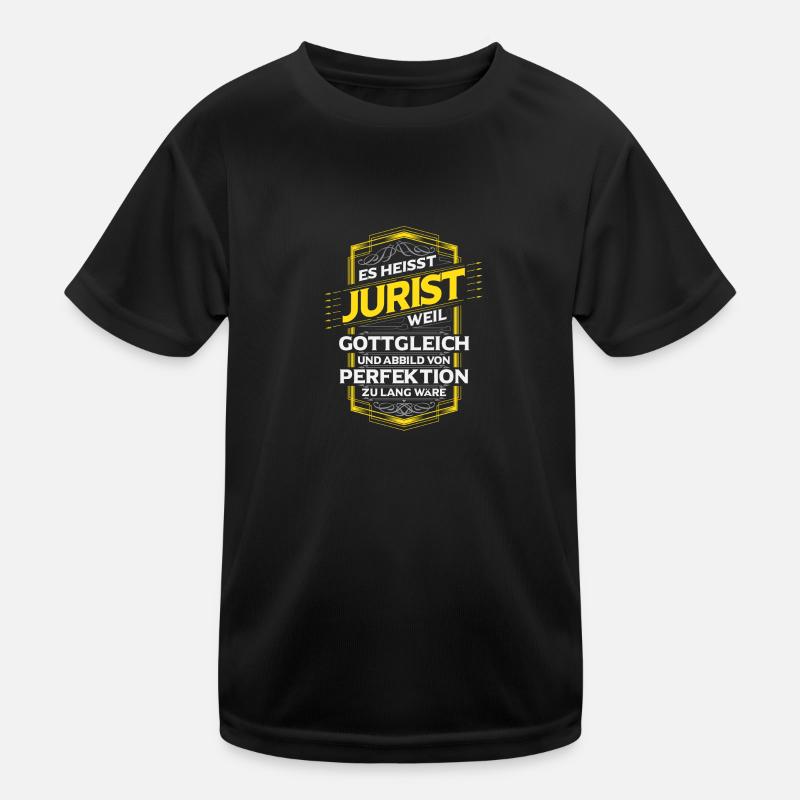 Jurist Kinder Funktions-T-Shirt