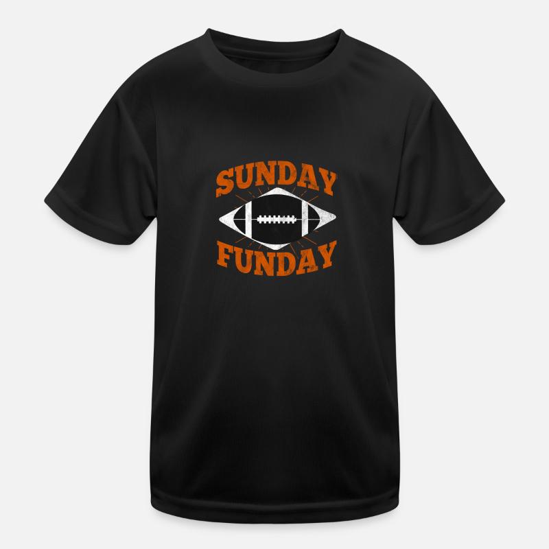 Sonntag ist Spaßtag Kinder Funktions-T-Shirt