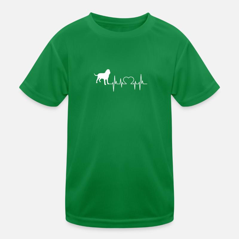 Bluthund Geschenk Shirt Kinder Funktions-T-Shirt