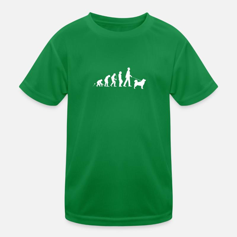 Alaskan Malamute Geschenk Shirt Kinder Funktions-T-Shirt