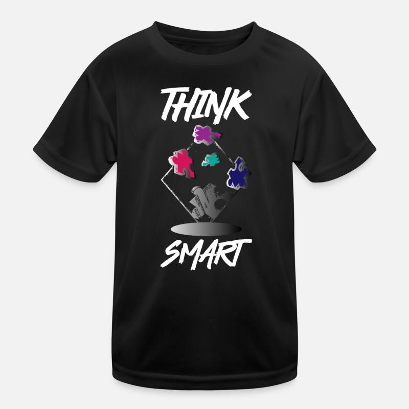 Think Smart Puzzle Kids Functional T-Shirt