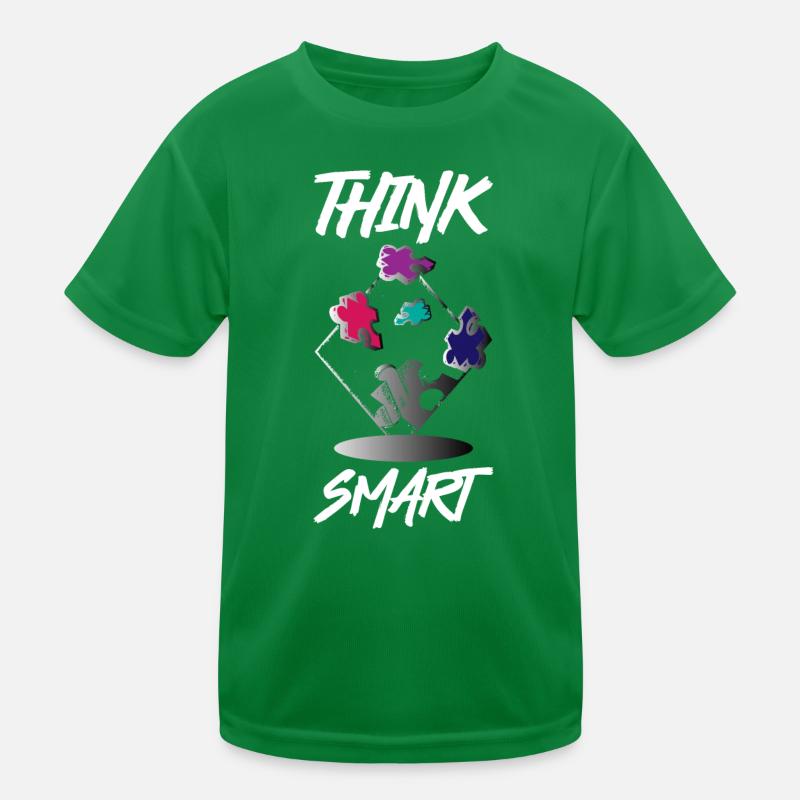 Think Smart Puzzle Kids Functional T-Shirt
