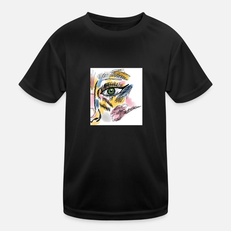 Coloured eye Kids Functional T-Shirt