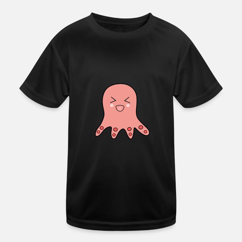 Octopus Animaux marins T-shirt sport Enfant