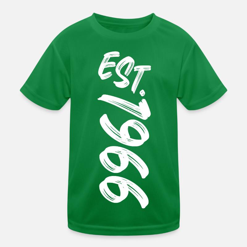 Est. 1966 - Established 1966 - Geburtstag Geschenk Kinder Funktions-T-Shirt